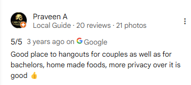 Google Review